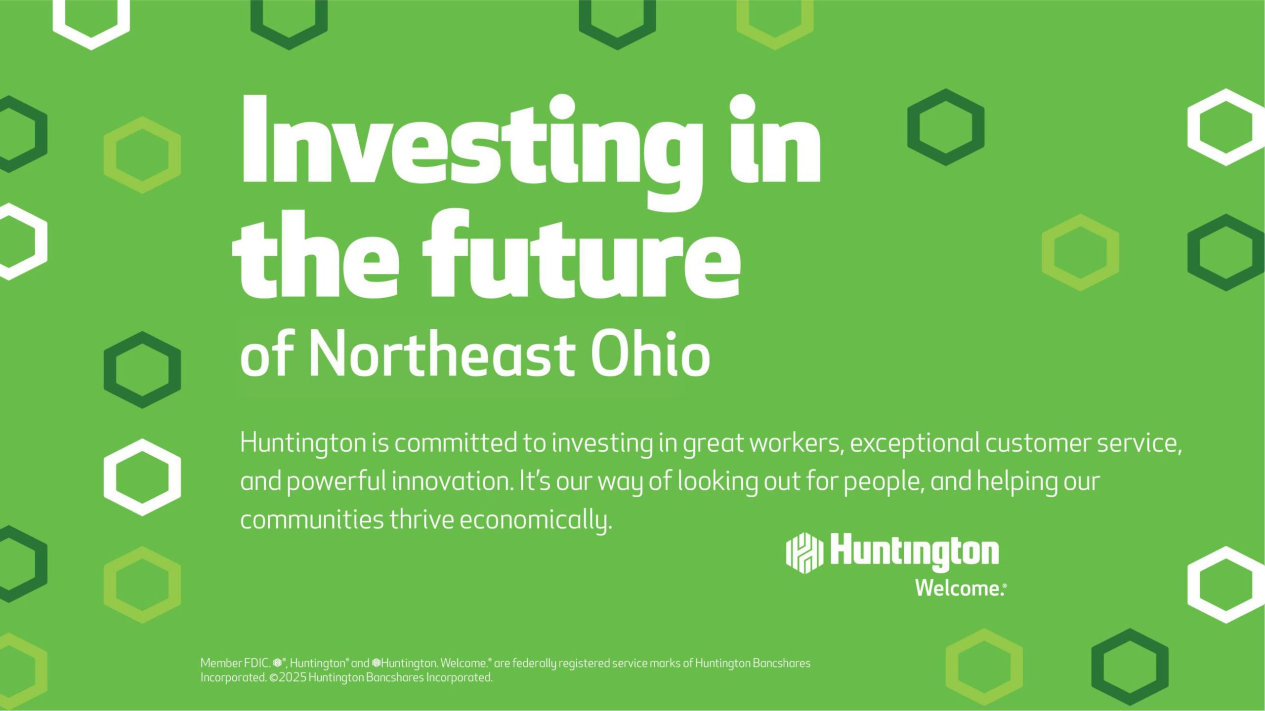 Huntington Ad: Investing in the future of Northeast Ohio