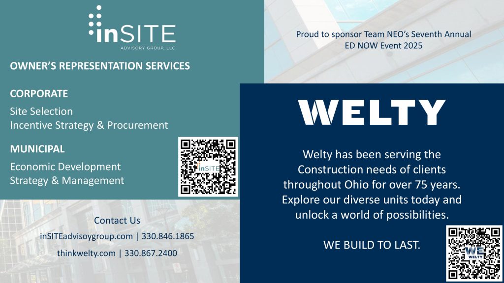 Welty Ad: Proud to sponsor Tea NEO's seventh annual ED NOW event